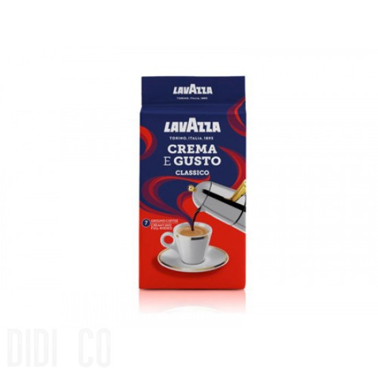 Кафе Lavazza Мляно Crema e Gusto Classico 250гр.