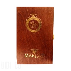 Grappa Riserva LIMITED EDITION Marcati Whit Wooden Box 700ml