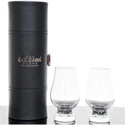 Кожена Кутия Glencairn комплект с 2 чаши Glencairn