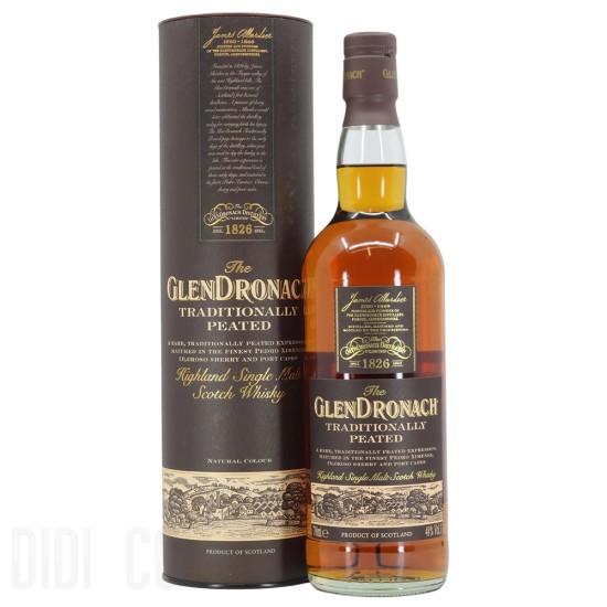 Glendronach Traditionally Peated Highland Single Malt Scotch Whisky 700ml