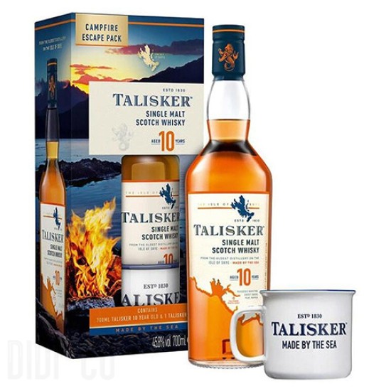 Таlіѕkеr 10 YO Single Malt Scotch Whisky Campfire Escape Pack 700ml