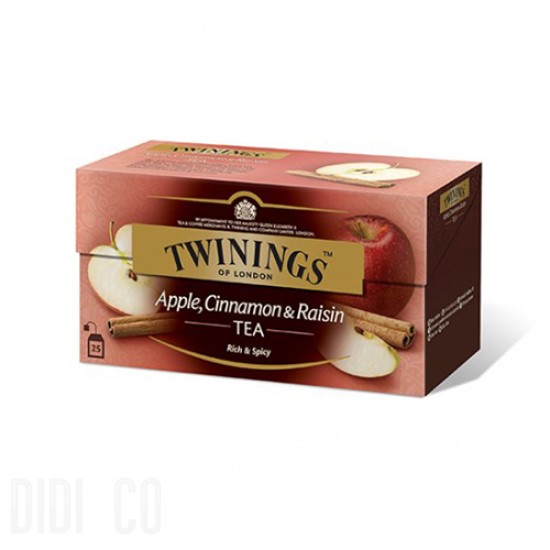 Twinings Чай Ябълка Канела и Стафиди 25бр