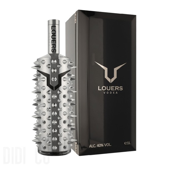 Vodka Louers Wooden Giftbox 1l