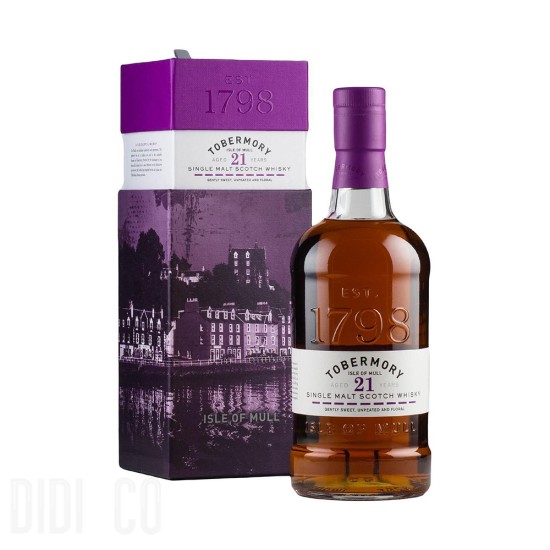 Tobermory 21YO Single Malt Scotch Whisky 700ml