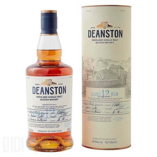 Deanston 12YO Highland Single Malt Scotch Whisky 700ml
