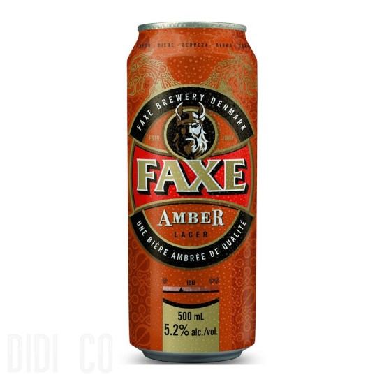 Бира Faxe Amber Can 500ml