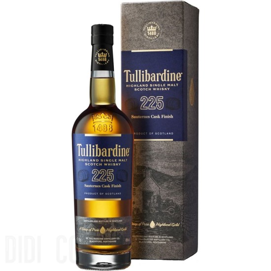 Tullibardine 225 Sauternes Cask Finish Highland Single Malt Scotch Whisky 700ml