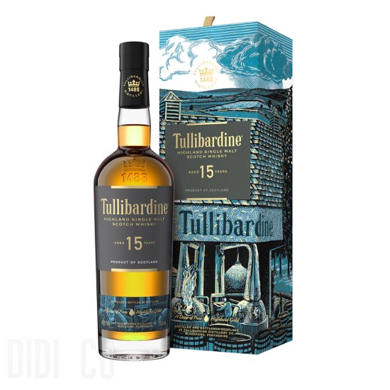 Tullibardine 15YO Highland Single Malt Scotch Whisky 700ml