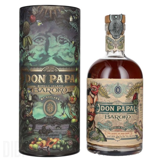 Rum Don Papa Baroko Limited Edition Harvest Canister 700ml