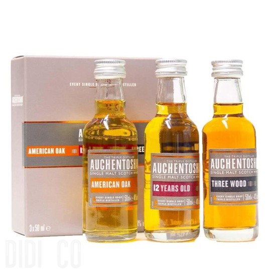 Auchentoshan Gift Pack 3x50ml