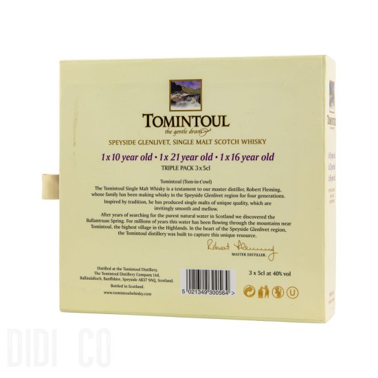 Tomintoul Triple Pack 3x50ml
