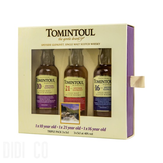 Tomintoul Triple Pack 3x50ml