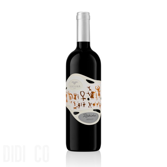 Вино Магура Rabisha Merlot 750ml