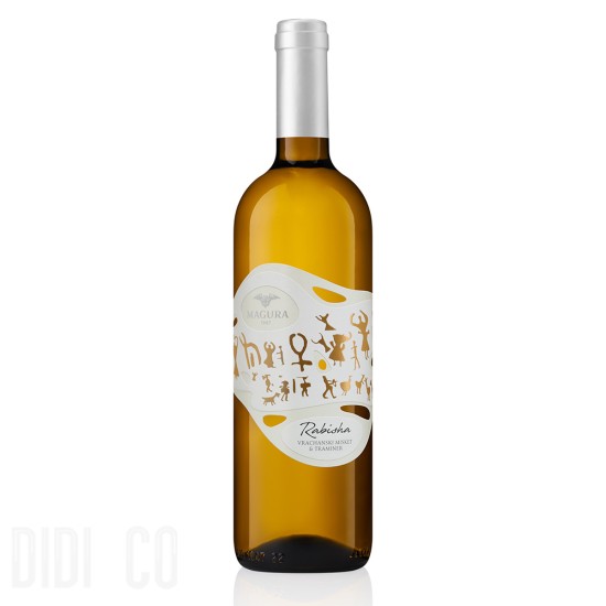 Вино Магура Rabisha Vrachanski Misket Traminer 750ml
