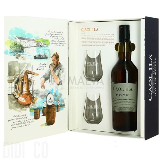Caol Ila Moch 2 Glasses Set 700ml