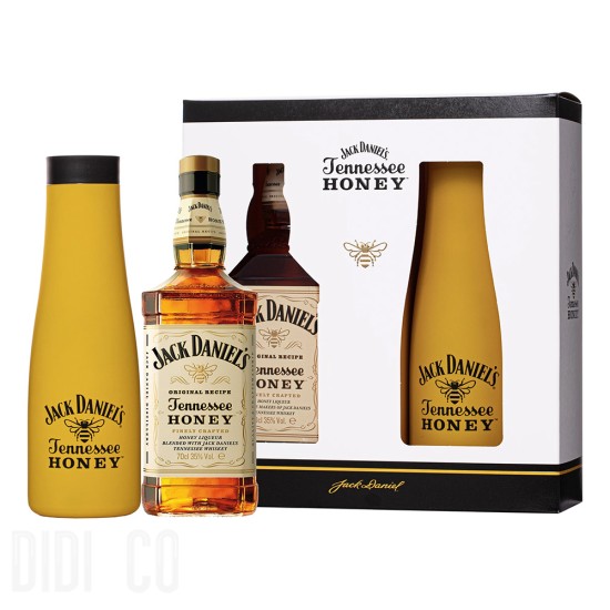 Jack Daniel's Honey Thermos Gift Pack 700ml