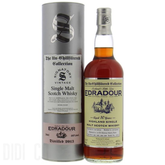 Signatory Edradour 10YO 2013 UCF Single Malt Scotch Whisky 700ml