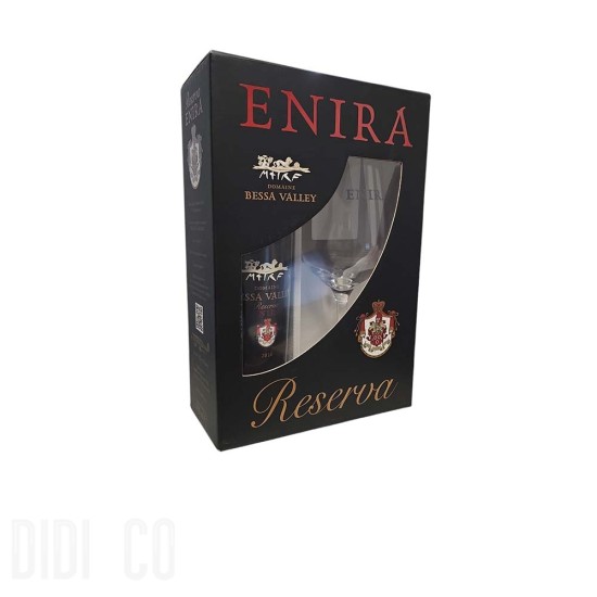 Вино Enira Reserva с една чаша 750ml