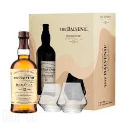 The Balvenie Double Wood 12yo 2 glasses 700ml