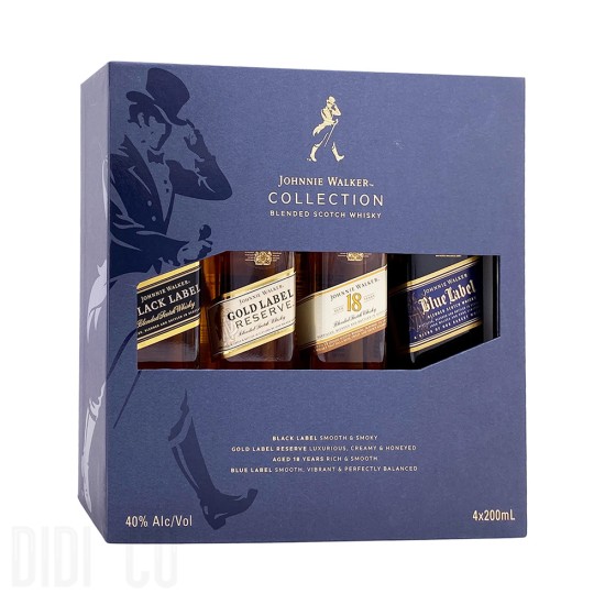 Johnnie Walker Collection 4x200ml