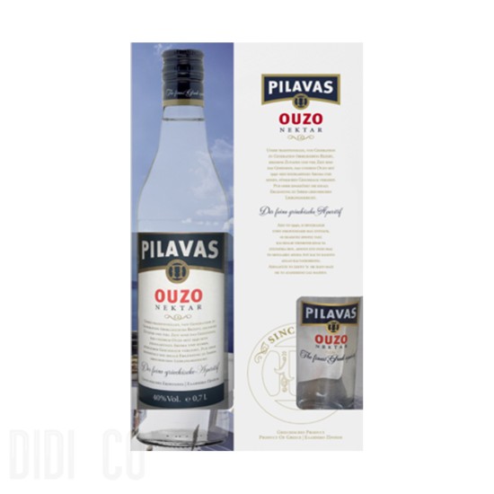 Ouzo Pilavas One Glass Set 700ml