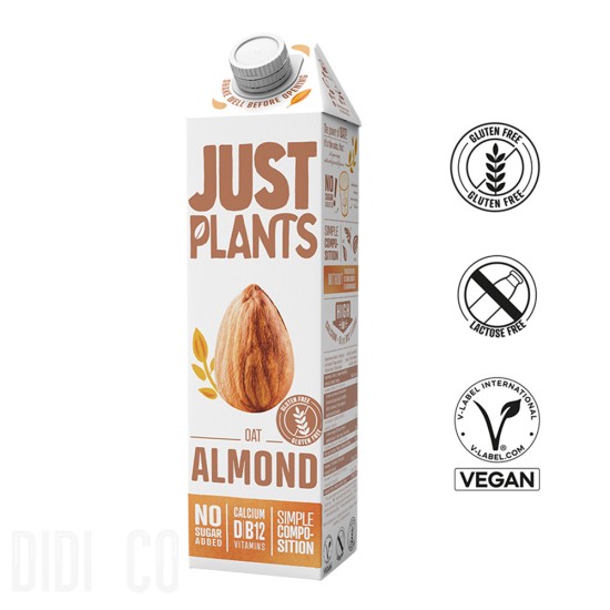 Напитка Just Plants Бадем 1л