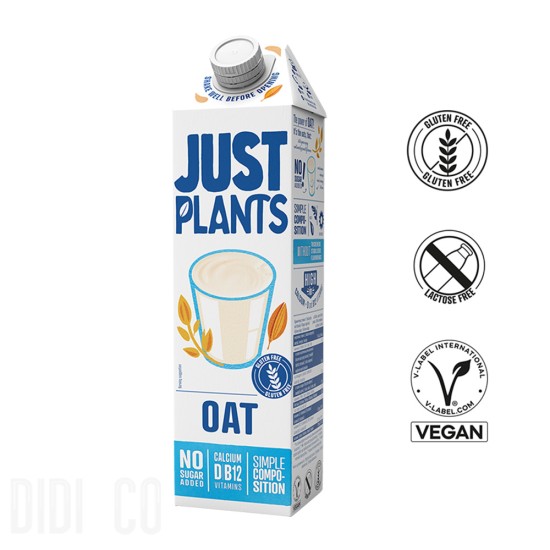 Напитка Just Plants Овес 1л