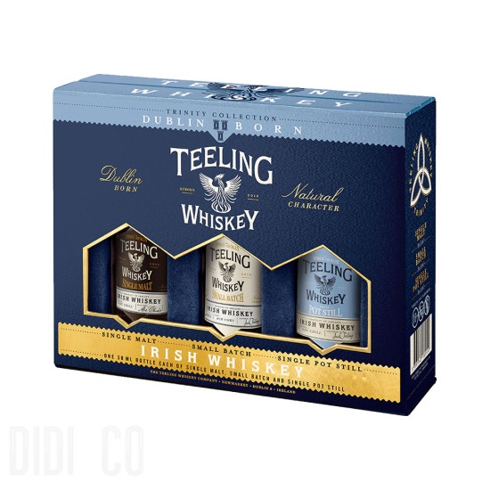 Teeling Trinity Collection Irish Whiskey 3x50ml