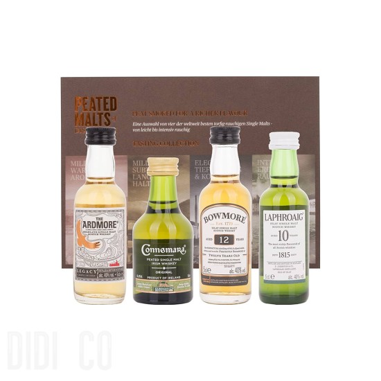 Peated Malts of Distinction 4x50ml