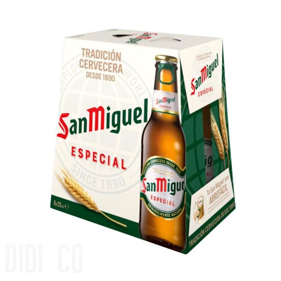 Бира San Miguel Especial 250ml 6 бр в стек