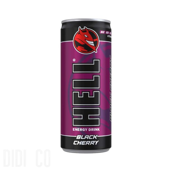 Hell Black Cherry Energy Drink 250ml