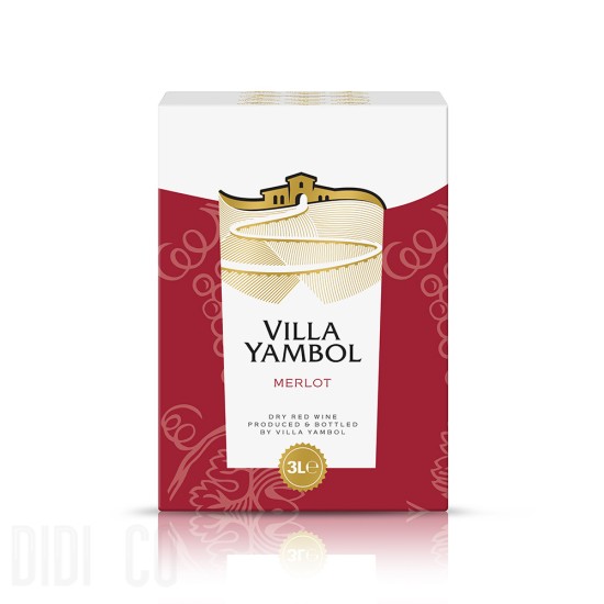 Villa Yambol Merlot 3l