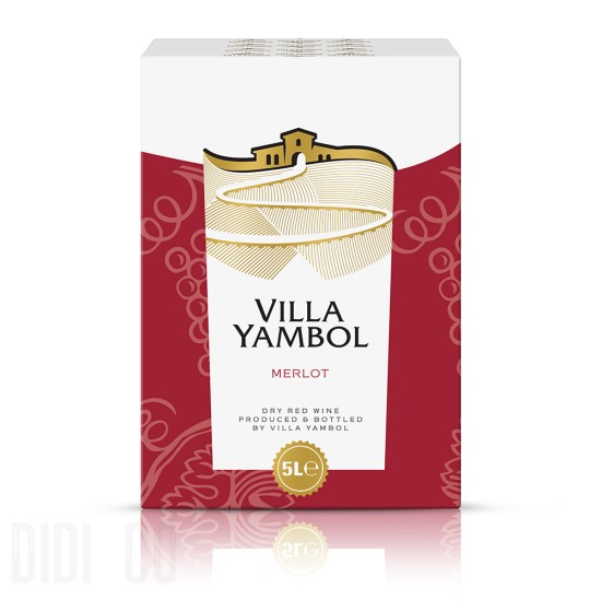 Villa Yambol Merlot 5l