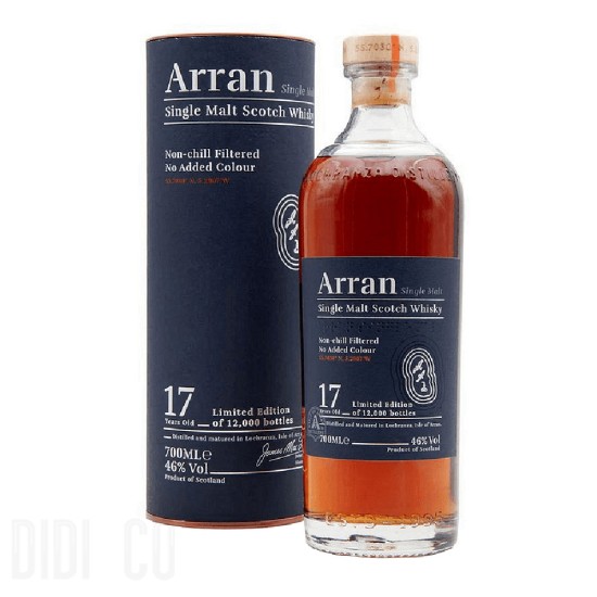 Arran 17yo Single Malt Scotch Whisky 700ml