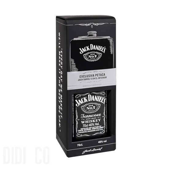 Jack Daniel's Metal Flask set 700ml