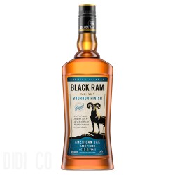 Black Ram Whisky Bourbon Finish 1l