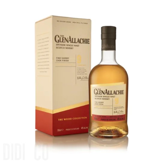 The GlenAllachie 9yo Fino Sherry Cask Finish 700ml