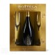 Bottega Spumante Brut Millesimato с две чаши 750мл