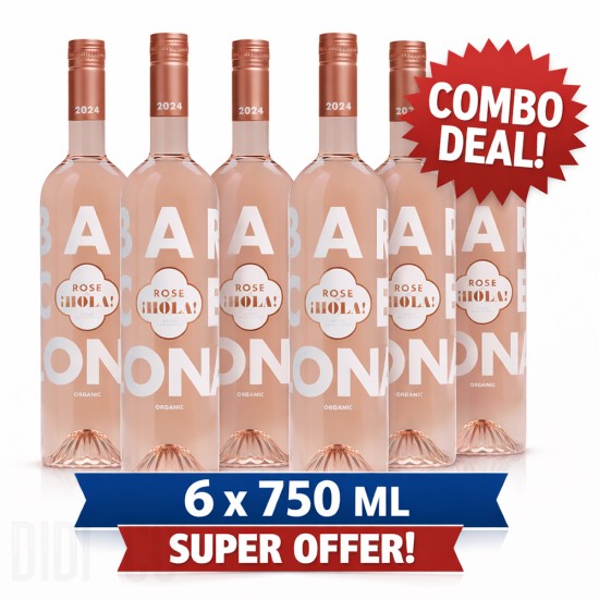 Wine Box Barcelona Rose By Hola 6 x 750ml