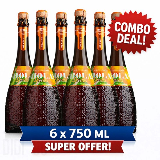 Комбо Предложение Hola Mediteranio Orange Spritz 6 x 750ml