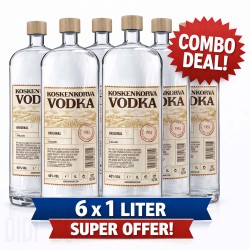 Комбо Предложение Vodka Koskenkorva 6 x 1l