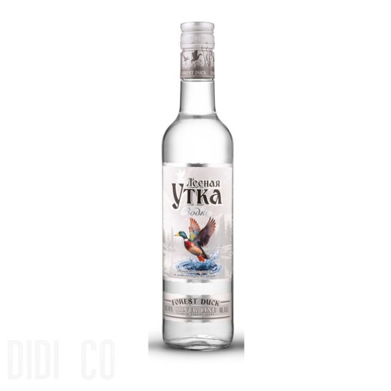 Водка Лесная Утка Силвър 1л