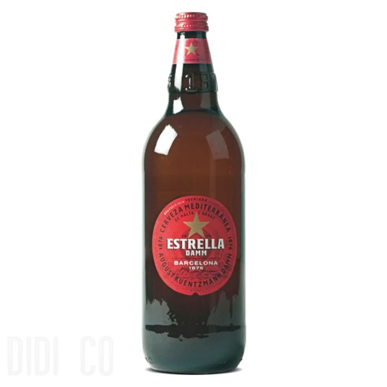 Бира Estrella Damm Barcelona 1000ml