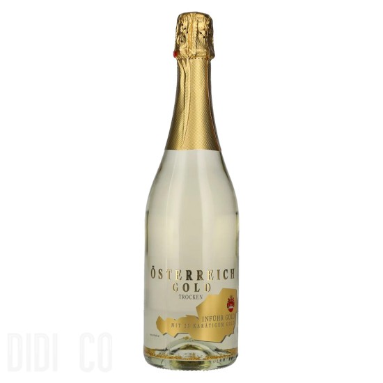 Osterreich Gold Trocken 23k Gold 750ml