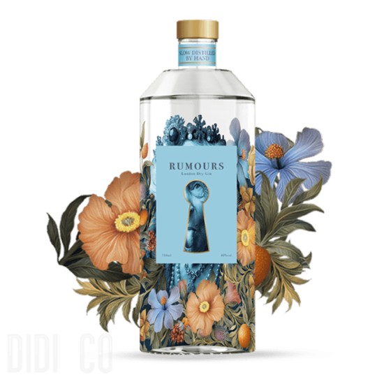 Rumours London Dry Gin 700ml