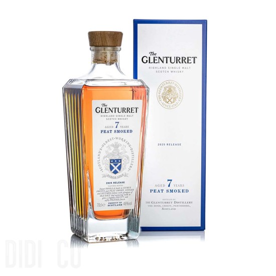 The Glenturret Peat Smoked 7yo Release 2025 700ml