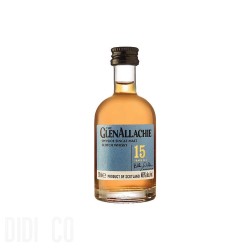 The GlenAllachie 15YO Speyside Single Malt Scotch Whisky 50ml