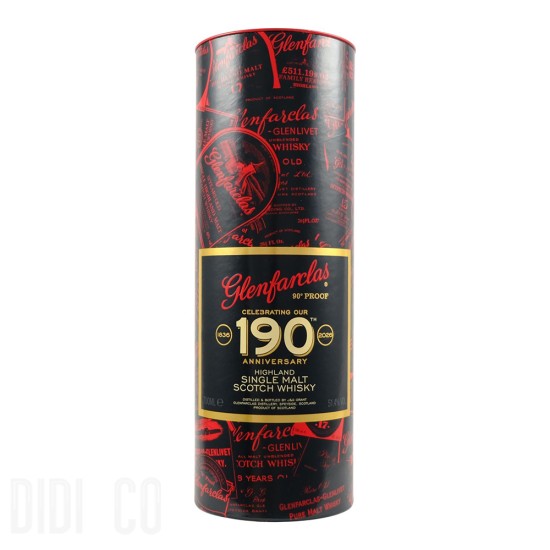 Glenfarclas 190 Aniversary Highland Single Malt Scotch Whisky 700ml