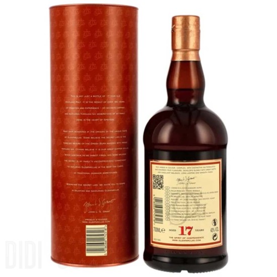 Glenfarclas 17YO Highland Single Malt Scotch Whisky 700ml