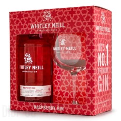 Whitley Neill Raspberry Gin One Glass Set 700ml